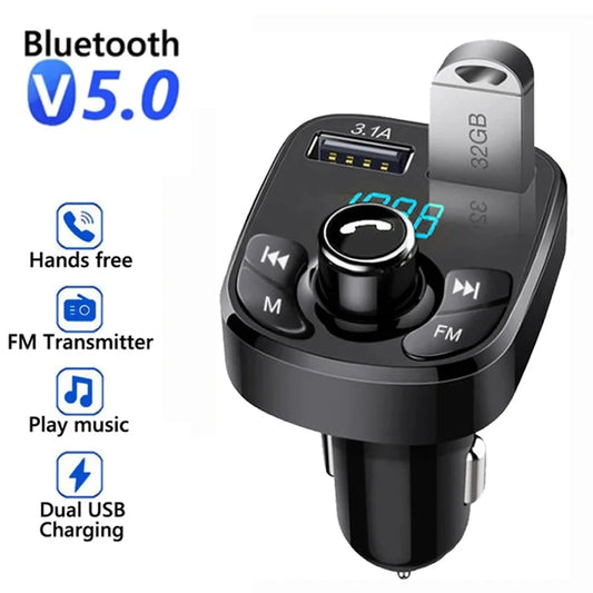 FM Transmitter with Bluetooth